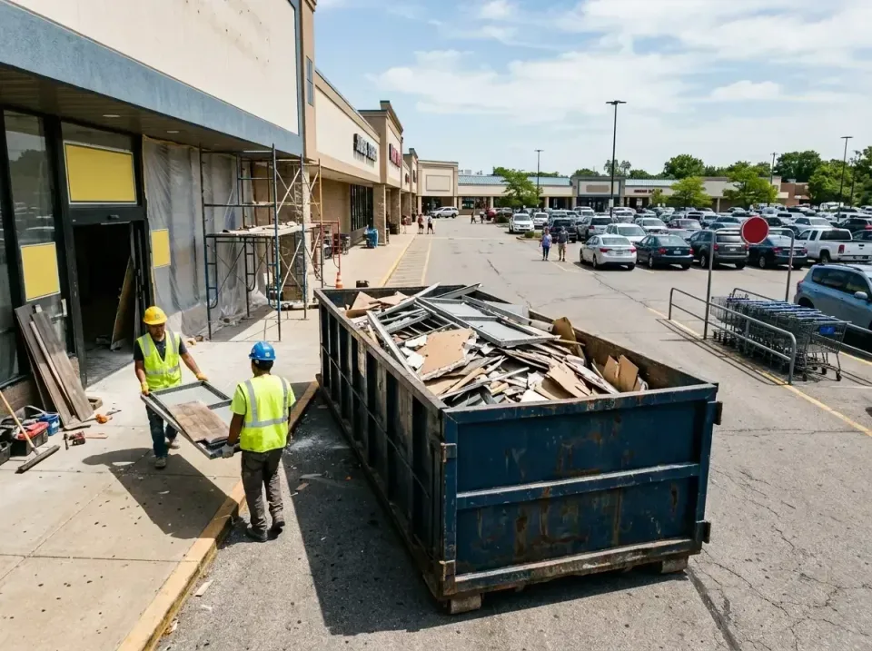 retail-store-renovation-debris-003 — frequently asked questions, Roll-off Dumpster Rentals in Greensboro, NC